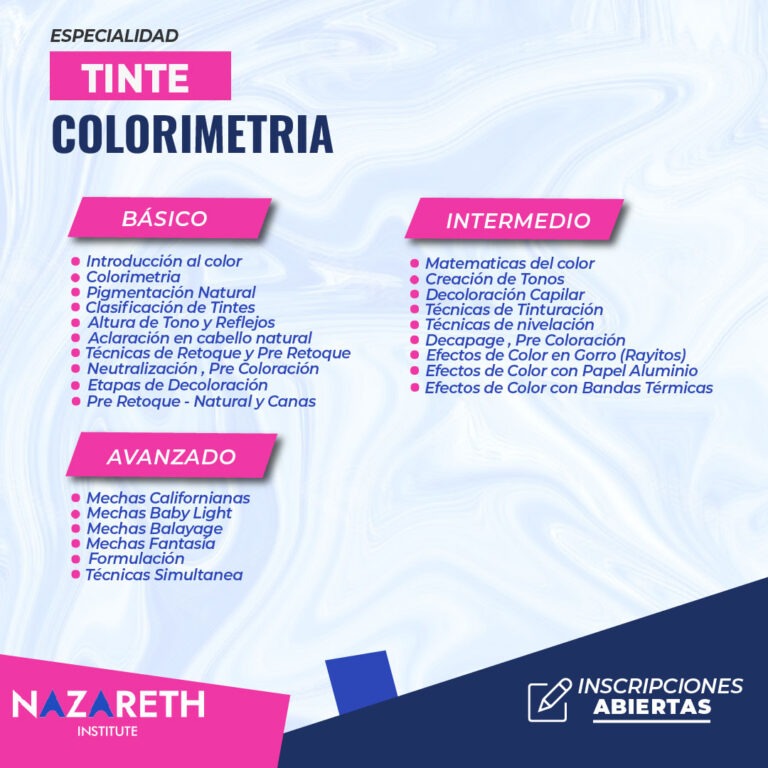 CURSO DE TINTE Y COLORIMETRIA 2