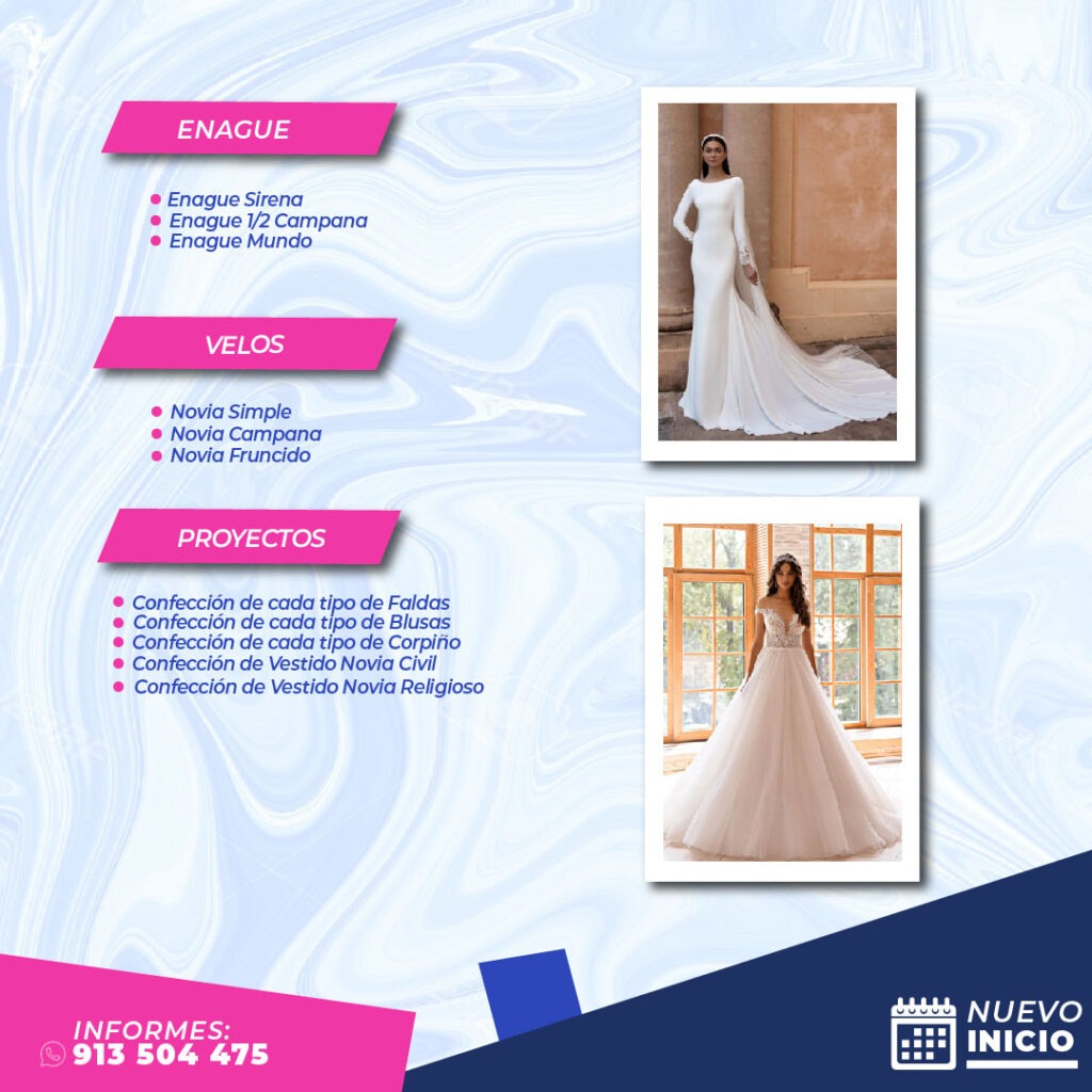 CURSO VESTIDO DE NOVIA 2